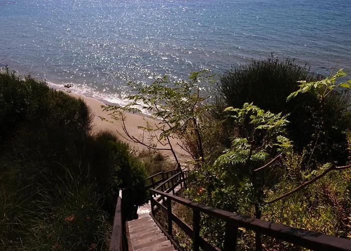 Beachfront Meliti فيلة Ágios Matthaíos