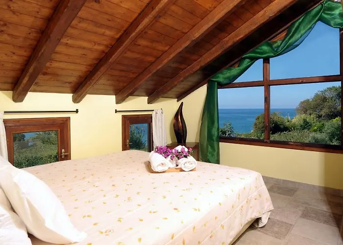 Beachfront Meliti 别墅 Ágios Matthaíos